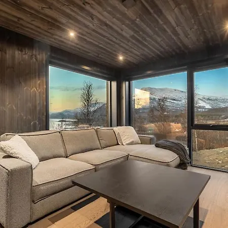 Fantastisk Arkitekt Tegnet Snohetta I Vakker Villa Sand (Troms og Finnmark)